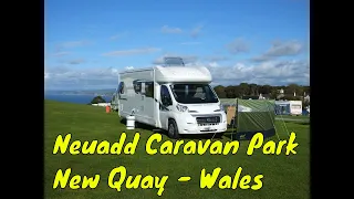 Neuadd Caravan Park - New Quay Wales - September 2015