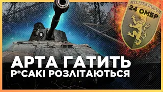 УВАГА! ГВОЗДИКА лупить! Росіяни збирають ТРЬОХСОТИХ. Як працює 24 ОМБР на Донеччині