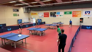 Training von Chuang , Chen Chin An & Feng in Grenzau