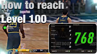 NBA LIVE 19: New Fast Method How To Reach Level 100