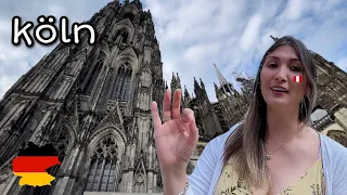 Hoy los LLEVO a conocer KÖLN  🥰 | Probando COMIDA Alemana  #migraraalemania #lifestyle #viajes