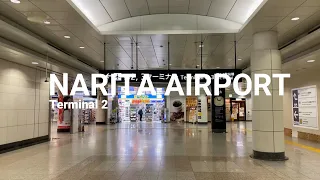 【4K HDR】Day Walk in CHIBA NARITA JAPAN -NARITA AIR PORT Terminal2 สนามบินนาริตะ 나리타 공항 #해외여행지추천