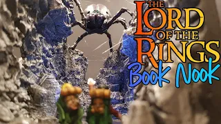 LORD OF THE RINGS Book Nook // Frodo and Sam vs Shelob // DIY SPIDER