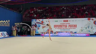 Anna Repina Free hands Russian Junior Championships 2024