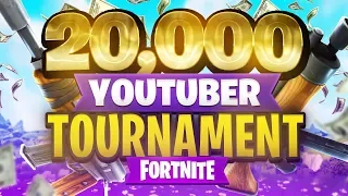 $20,000 YouTuber/Streamer FORTNITE TOURNAMENT (Week 4)