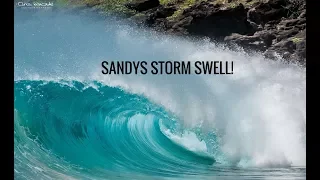 **MUST SEE** SANDY BEACH WINTER STORM SWELL SHOT IN 300FPS!!