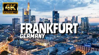 Frankfurt, Germany In 4K By Drone - Amazing View Of Frankfurt, Germany