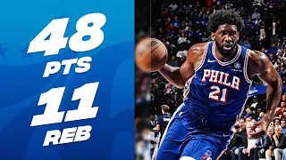 Joel Embiid Makes 76ers Franchise History! | November 6, 2023