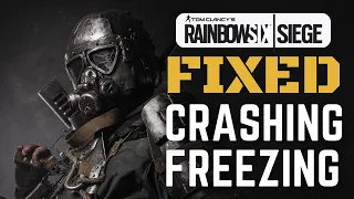 How To Fix Crashing Freezing in Rainbow Six Siege  (Quick Guide)
