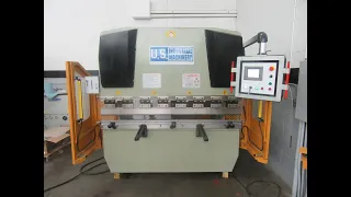 US Industrial US446 44 Ton x 6' Hydraulic Press Brake with 2-Axis CNC Backgauge Control- SOLD