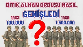 VERSAY ANLAŞMASI İLE BİTİRİLEN ALMAN ORDUSU NASIL GENİŞLEDİ (1933-1939) 2. dünya savaşı tarihi