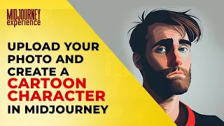 Upload Your Photo & Create a Cartoon Character in Midjourney