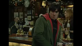 Emmerdale: Cain Dingle vs Chris Tate & Terry Woods (19th December 2000)