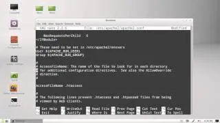 accessing & editing config files on Linux Mint 13