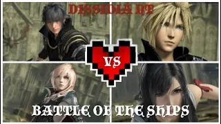 DISSIDIA NT- BATTLE OF THE SHIPS!!!