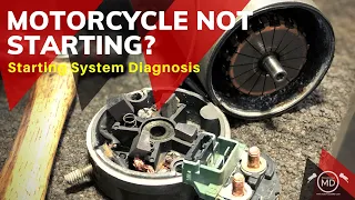 Motorcycle Won't Start : Starter System Diagnosis