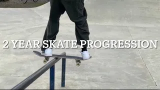 Full 2 Year Skate Progression