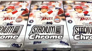 NEW RELEASE!  2022 STADIUM CLUB CHROME HOBBY BOXES!