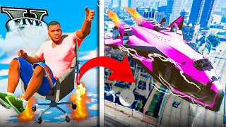 MEJORANDO el PEOR AVION AL MEJOR EN GTA 5 !! (MODS) - ElChurches