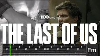 The Last of Us Guitar Theme #379 HBO version  TAB | intro Guitarra