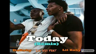 DaBaby - Today (Extended Remix) ft. Lil Uzi Vert & Lil Baby (Audio)