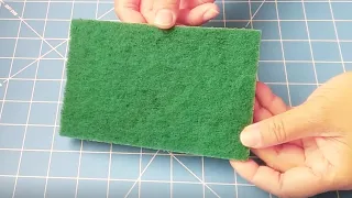 5 Ways To Make Artificial Grass or Foliage for Diorama Models | How to Make Fake Grass at Home