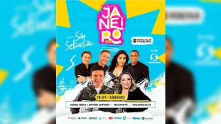 Banda Feras, Waldonys e Solange Silva - Festa de São Sebastião 2024 em Parelhas/RN