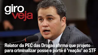 PEC das Drogas no Senado e novo depoimento de Cid | Giro VEJA