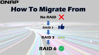 How to Migrate Your QNAP NAS from Single Disk No RAID to RAID 1, 5 & 6