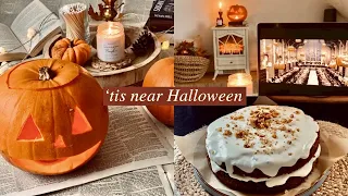 'tis near Halloween 🎃 Delicious carrot cake, Victorian Ghost Story, Harry Potter & Countryside Vlog