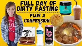 What I Eat In A Day While Dirty Fasting