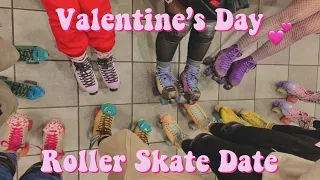 Roller Skating on Valentine's Day 💖 | Vlog