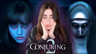 Laughing My Way Through **THE CONJURING 2** First Time Watching (Movie Reaction & Commentary)