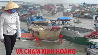 CHẤN ĐỘNG CẢ CỐNG NGĂN MẶN KHI SÀ LAN VƯỢT CỐNG VA CHẠM KINH HOÀNG