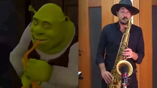 shreksophone on real sax 1 hour