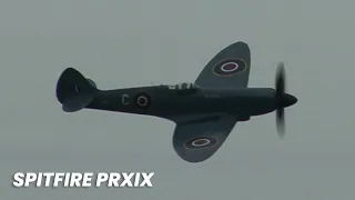 Spitfire PR XIX (Griffon Engine) Display - Eastbourne Airshow 2022