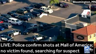 LIVE: Reports of shots fired at the Mall of America in Bloomington, MN