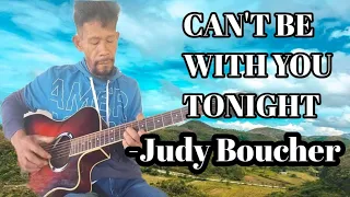 CAN'T BE WITH YOU TONIGHT | JUDY BOUCHER | Fingerstyle Cover Regene Nueva Sr.