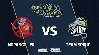 NoPangolier vs Team Spirit, Game 3 Part 2, Grand Final, I Can't Believe It's Not Summit