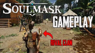 We Raided a Village & STOLE People?!? Soulmask Demo Gameplay!