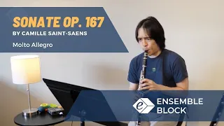 Sonate Op. 167 bv Saint-Saëns, Molto Allegro