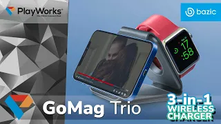 Bazic GoMag Trio Charger terbaik untuk kamu yang suka banget konsep Simplicity