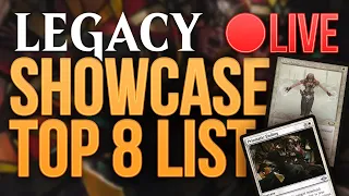 Legacy Showcase Top 8 Decklist The EPIC Storm v13.7 Combo — Live Stream | Magic: The Gathering MTG
