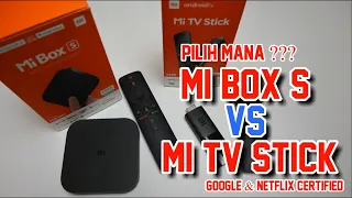 Android TV Box Mi Box S vs Mi TV Stick Fitur & Fungsi Sama | Jadi Mana Yang Terbaik ???