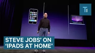 Why Steve Jobs Never Let His Kids Use An iPad