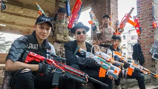 LTT Game Nerf War : Immortal Squadron Warriors SEAL X Nerf Guns Fight Braum Crazy Destroy Gangs