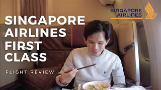 Singapore Airlines SHORTEST FIRST CLASS Flight Review