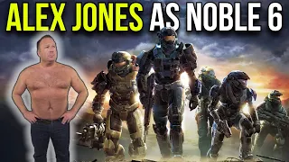 Alex Jones Plays Halo Reach