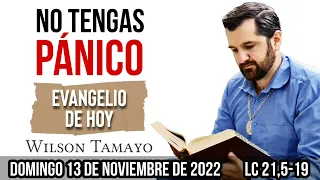Evangelio de hoy Domingo 13 de Noviembre (Lc 21,5-19) | Wilson Tamayo | Tres Mensajes