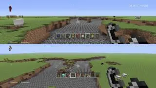 Minecraft: PlayStation®4  (simple split screen gameplay )